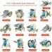 13-in-1 Solar Educational Robot Kit, Kids DIY STEM Toy for Educational Learning, Creative Fun - 214B