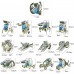 13-in-1 Solar Educational Robot Kit, Kids DIY STEM Toy for Educational Learning, Creative Fun - 214B