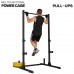 Squat Rack 800LB Capacity Power Rack 2"x 2" Steel Power Cage Exercise Stand with 2 J-Hooks for Bench Press, Weightlifting and Strength Training - 1026783