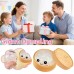 Dumpling Squishy Toy, Slow-Rising Glitter Fidget, 8.5 cm Dumpling Squishy Toy, Slow-Rising Glitter Fidget, 8.5 cm