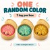 Glitter Bun Squishy Toy Steamer Case Random Color