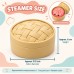 Glitter Bun Squishy Toy Steamer Case Random Color