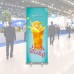 Roll Up Banner Stand, 85 x 200 cm Retractable Display with Bag Roll Up Banner Stand, 85 x 200 cm Retractable Display with Bag