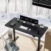 Electric Standing Desk, 140 x 60 cm Steel Adjustable Height Desk, Quick Assembly, Ultra-Quiet Motor - SM22F-05R-1460