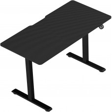 MSW Electric Standing Desk, 110 x 60 cm Steel Adjustable Height Desk, Quick Assembly, Ultra-Quiet Motor - V3-1160
