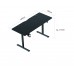 MSW Electric Standing Desk, 140 x 60 cm Steel Adjustable Height Desk, Quick Assembly, Ultra-Quiet Motor - V3-1460