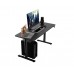 MSW Electric Standing Desk, 140 x 60 cm Steel Adjustable Height Desk, Quick Assembly, Ultra-Quiet Motor - V3-1460