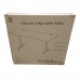 MSW Electric Standing Desk, 160 x 75 cm L-Shaped Adjustable Desk with Cup Holder, Headphone Hook, 2 Cable Grommets (V3-1675R)