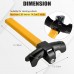 Steering Wheel Lock, Universal Anti-Theft Car Auto Security Lock with 2 Keys, Sponge Pad