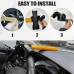 Steering Wheel Lock, Universal Anti-Theft Car Auto Security Lock with 2 Keys, Sponge Pad