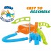 6-Pack Step-Powered Rocket, Foam Outdoor Rocket Toy with Step Launcher, STEM Learning Educational Toy for Kids, Boys, Girls - STP-RKT