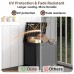 31 Gallon Outdoor Storage Deck Box Waterproof & UV Resistant Patio Storage Bin with Lockable Lid & Side Handles 220 lb Load Capacity Rattan Style for Yard Balcony Pool