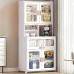 73" Kitchen Pantry Storage Cabinet, Collapsible Storage Organizer with Rotating Wheels for Home, Kitchen, Living Room - F8851-4