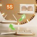 4-Tier Stackable Storage Cabinet, Portable Collapsible Container Box with Wheels for Home, Kitchen, Bathroom, Office - YT7013