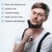 Hair Straightening Brush, 2 in 1 Hair Beard Electric Heated Brush, Anti-Scald for Men - HJ21471