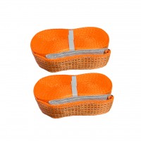 10 M Heavy-Duty Cargo Strap Orange Color (2PC)