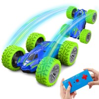 EACHINE 2.4G Mini RC Stunt Car, 360° Rotating Double-Sided Remote Control Car for Kids - EC07