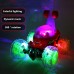 RC Stunt Car, Tumbling Spinning Car with 360° Rotation, Lights, Music (Red) - KN0708