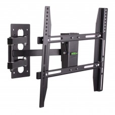 TV Mount Wall Bracket Stand Swivel Tilt for Plasma/ LCD/ LED 17-50 Inch, 30kg Max Load Capacity