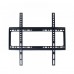 Fixed TV Wall Mount Bracket for 32–65 Inch LED LCD Flat Panel TVs, Max VESA 400x400mm, Low Profile Black Steel TV Mount, Holds up to 50 kg for Living Room, Bedroom, Office  Model RB6F