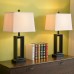 KENROY HOME 2-Pack Table Lamp, Modern Lamp with 3 Adjustable Light Settings for Home, Bedroom, Office - KH11915