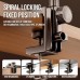 Adjustable Tablet & Phone Holder Stand Clamp-On Metal Arm, 12–24 cm Wide Compatibility, Multi-Angle Bed Desk Mount for Reading, Streaming, Video Calls, Home Office Dorm