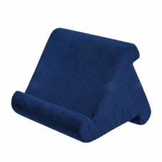 Tablet Pillow Stand, Soft Foam Tablet Holder for Bed Sofa Desk, Portable iPad Pillow Pad with Non-Slip Device Groove, Blue Fabric Cushion Stand for Reading, Streaming, Studying, 30 x 21 x 20 cm Tablet Pillow Stand, Soft Foam Tablet Holder for Bed Sofa Desk, Portable iPad Pillow Pad with Non-Slip Device Groove, Blue Fabric Cushion Stand for Reading, Streaming, Studying, 30 x 21 x 20 cm