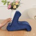 Tablet Pillow Stand, Soft Foam Tablet Holder for Bed Sofa Desk, Portable iPad Pillow Pad with Non-Slip Device Groove, Blue Fabric Cushion Stand for Reading, Streaming, Studying, 30 x 21 x 20 cm Tablet Pillow Stand, Soft Foam Tablet Holder for Bed Sofa Desk, Portable iPad Pillow Pad with Non-Slip Device Groove, Blue Fabric Cushion Stand for Reading, Streaming, Studying, 30 x 21 x 20 cm