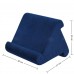 Tablet Pillow Stand, Soft Foam Tablet Holder for Bed Sofa Desk, Portable iPad Pillow Pad with Non-Slip Device Groove, Blue Fabric Cushion Stand for Reading, Streaming, Studying, 30 x 21 x 20 cm Tablet Pillow Stand, Soft Foam Tablet Holder for Bed Sofa Desk, Portable iPad Pillow Pad with Non-Slip Device Groove, Blue Fabric Cushion Stand for Reading, Streaming, Studying, 30 x 21 x 20 cm