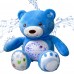 Baby Soothing Teddy Bear with Sleeping Soft Music, Starry Sky Projection Night Light