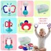 9PCS Baby Rattle & Teether Toys for Newborns 6-12 Months with Storage Box