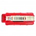 Fire Truck Theme Double-Decker Toy Bus – Interactive Vehicle Toy for Kids Ages 3+, with Removable Ladder & Steering Wheel, Red Model 265-1