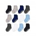 12 Pairs Toddler Socks with Non-Slip Grip Baby Boy Girl Sticky Floor Socks for 1-3/ 3-5/ 5-7/ 7-10T