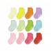 12 Pairs Toddler Socks with Non-Slip Grip Baby Boy Girl Sticky Floor Socks for 1-3/ 3-5/ 5-7/ 7-10T