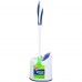 SCOTCH BRITE Toilet Brush Set with Ergonomic Handle, Storage Caddy for Bathroom Cleaning (6-Pack)