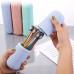 10 Set Portable Travel Toothbrush Set with Carrying Case Japanese Wide Head Soft Bristle Toothbrush (Random Colour)