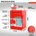 Electronic Piggy Bank for Kids Password Toy Safe with Coin Slot, Auto Bill Feeder, Sound Effects, ABS Money Box for Saving, Birthday Gifts & Learning Money Habits