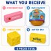 Food Themed squishy toys, squishy toys, slow-rising, fidget set, 4-pack, ages 3+ Food Themed squishy toys, squishy toys, slow-rising, fidget set, 4-pack, ages 3+