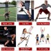 Resistance Bands Training Set  40 lb Stackable Basketball Jump Trainer with Waist Belt, Hand Straps, Ankle Cuffs & Elastic Cords for Speed, Agility, Boxing, MMA & Home Workouts