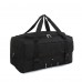 Large Travel Duffel Backpack Bag, 67 cm Black Convertible Weekender Luggage with Top Handles, Multiple Pockets, Side Zipper Storage for Gym, Road Trips, Camping and Overnight Travel