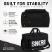 Travel Duffel Bag Front Zip Pocket, Wide-Open Interior, Detachable Shoulder Strap, Fold-Flat Design, 46 x 26 x 25 cm Gym, Weekend, Sneaker Storage Travel Duffel Bag Front Zip Pocket, Wide-Open Interior, Detachable Shoulder Strap, Fold-Flat Design, 46 x 26 x 25 cm Gym, Weekend, Sneaker Storage