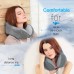 Travel Neck Pillow Memory Foam U-Shaped Neck Pillow with Washable Cover, Adjustable Drawstring, Soft Plush Support Grey Travel Pillow for Airplane, Car, Train, Office & Home Rest Travel Neck Pillow Memory Foam U-Shaped Neck Pillow with Washable Cover, Adjustable Drawstring, Soft Plush Support Grey Travel Pillow for Airplane, Car, Train, Office & Home Rest