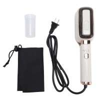 Portable Handheld Garment Steamer Iron, 2-in-1 Travel Clothes Steamer with 180° Rotating Handle, Ceramic-Coated Panel, Compact 609g Design, Dry & Steam Iron for Home and Travel