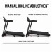 3-in-1 Folding Treadmill, 2.5 HP  6% Incline 12 km/h 120 kg Model T4226A