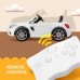 UENJOY 12V Mercedes-Benz SL500 Kids Ride On Car with Remote Control, Music, Horn, Spring Suspension, Safety Lock (White)