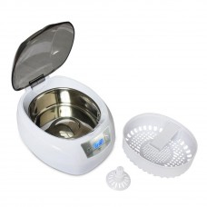Ultrasonic Cleaner Digital Timer for Eyeglasses, Rings, Coins, 35W Digital Mini Ultrasonic Cleaner