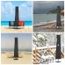 NASUM Umbrella Cover with Rod, 420D Oxford Fabric Waterproof Umbrella Cover Outdoor Parasol Cover, 190 x 30 x 50 cm