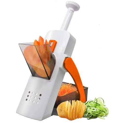 4-In-1 Multifunctional Vegetable Cutter (Safe Mandolin Slicer) -  Kitchintelligence