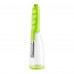 Multifunctional Vegetable Fruit Skin Peeler for Kitchen with Storage Container, Non-Slip Handle (Green)