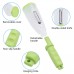 Multifunctional Vegetable Fruit Skin Peeler for Kitchen with Storage Container, Non-Slip Handle (Green)